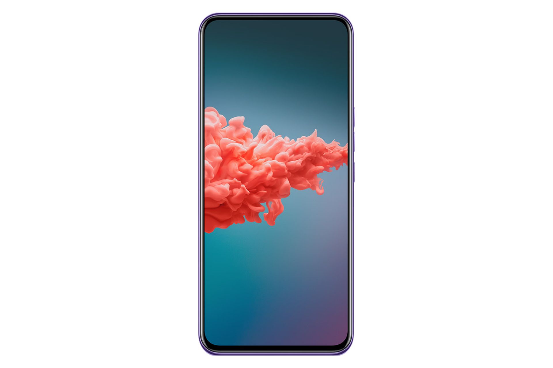 نما جلو گوشی زد تی ای ZTE Axon 20 5G با نمایشگر روشن