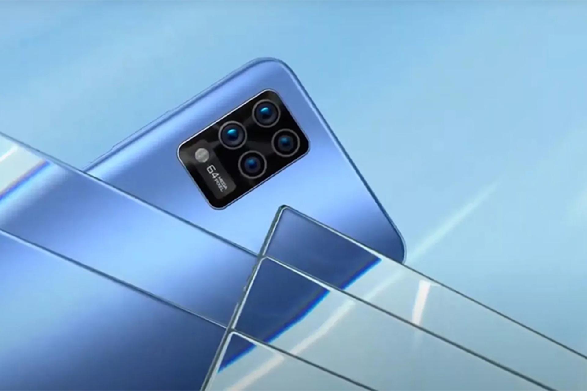 گوشی ZTE Blade 20 Pro 5G نمای پشت دوربین ها / زد تی ای بلید 20 پرو