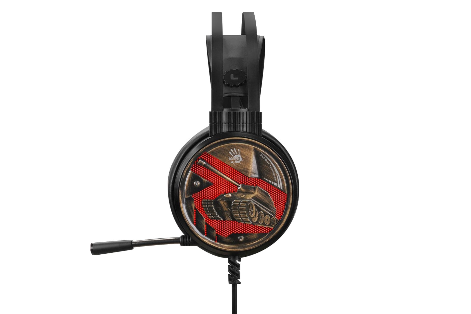 نمای جانبی هدست گیمینگ بلادی Bloody G650S