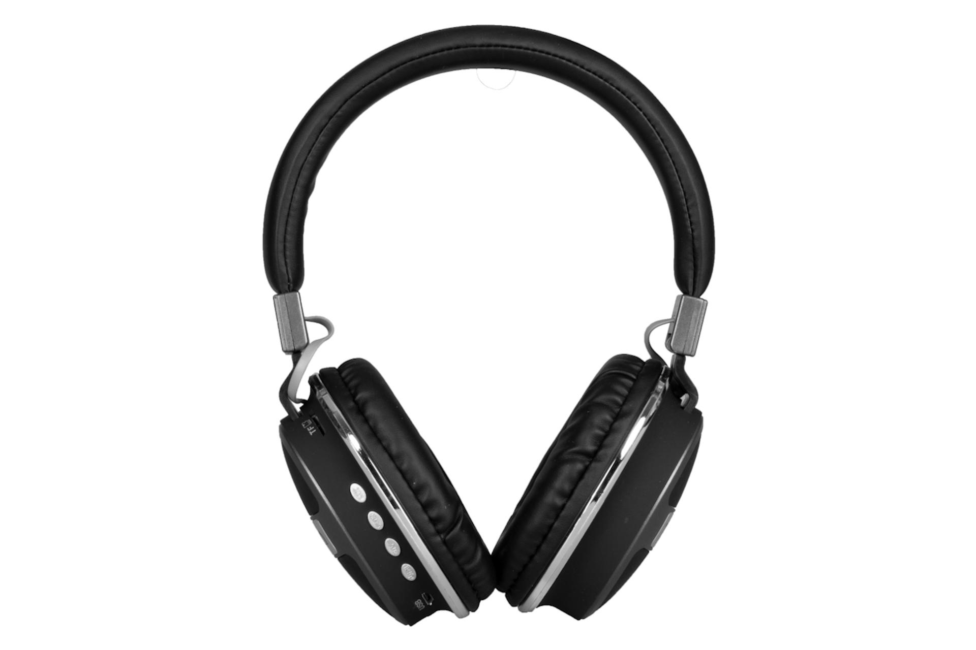 نمای روبرو هدفون بی سیم تسکو Tsco TH 5372 مشکی