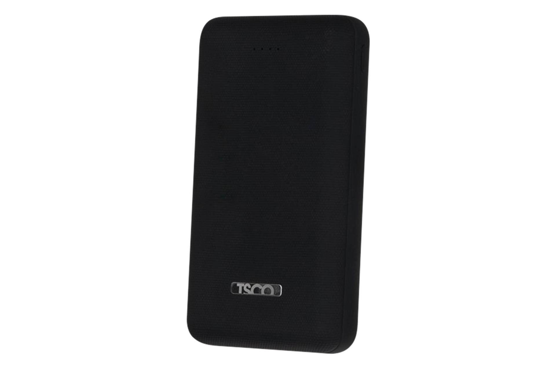 نمای روبرو پاور بانک تسکو TP 875 با ظرفیت 20000 میلی‌آمپر ساعت Tsco TP 875 20000mAh