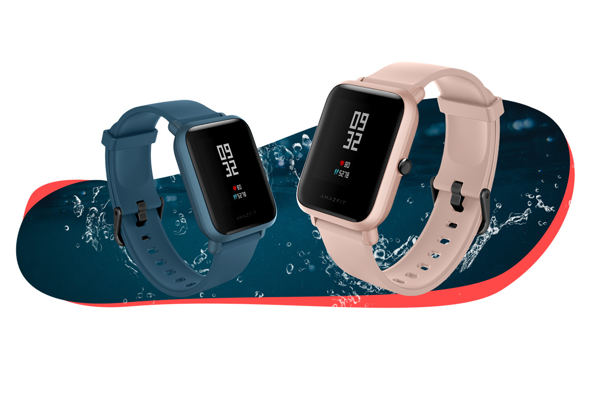 Amazfit bip lite blue new arrivals