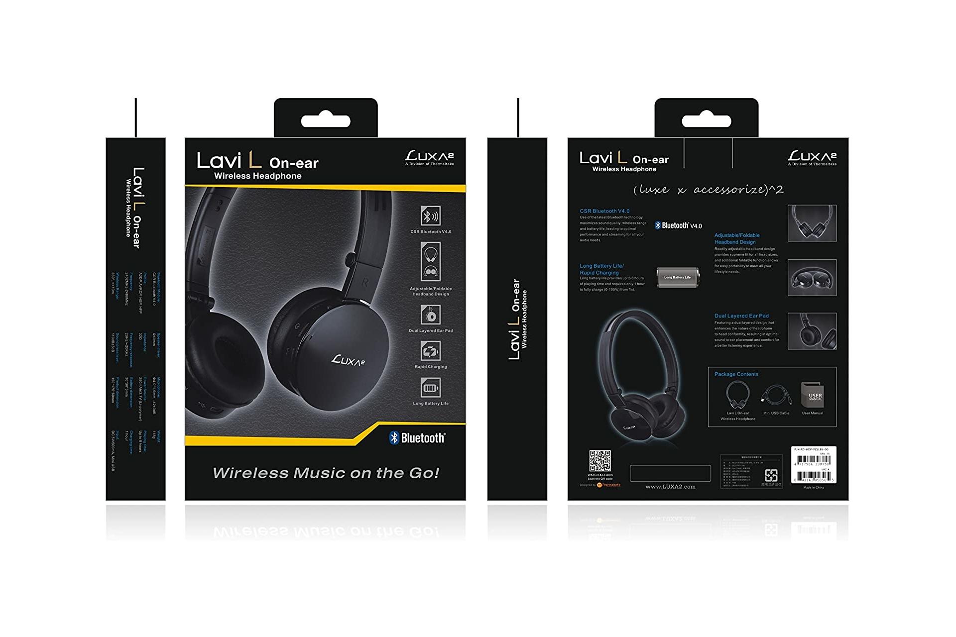 جعبه هدفون بی سیم لوکسا2 لاوی ال Luxa2 Lavi L