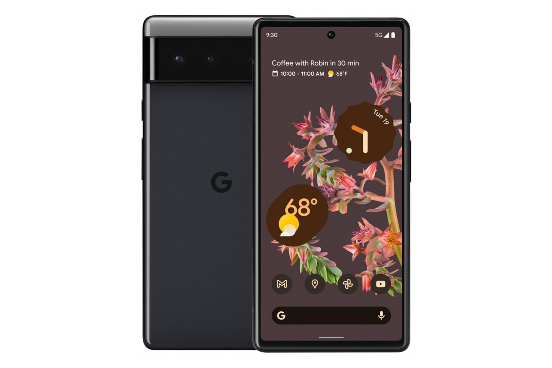 گوشی موبایل پیکسل 6 گوگل / Google Pixel 6 مشکی