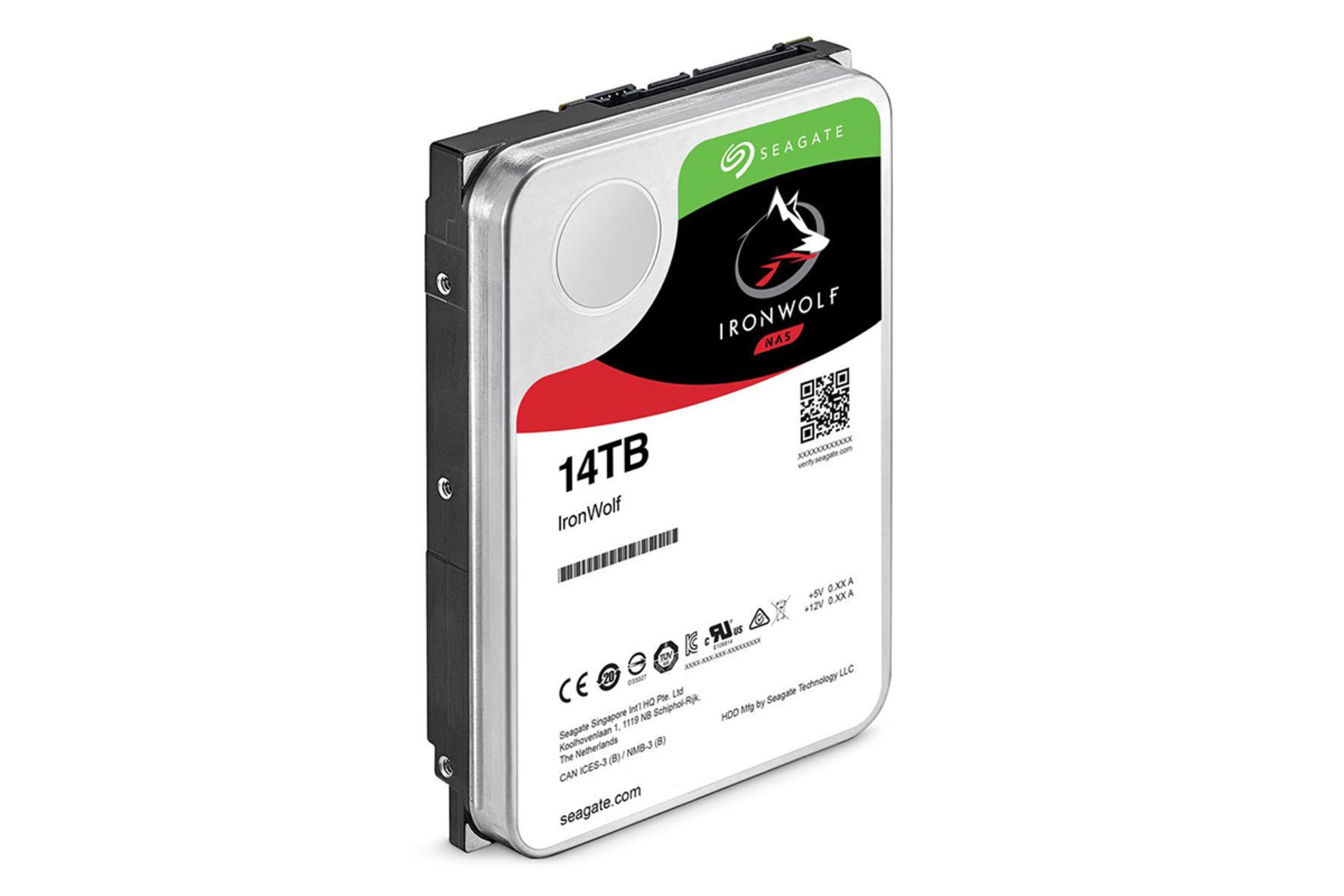 سیگیت IronWolf ST14000VN0008 ظرفیت 14 ترابایت / Seagate IronWolf ST14000VN0008 14TB