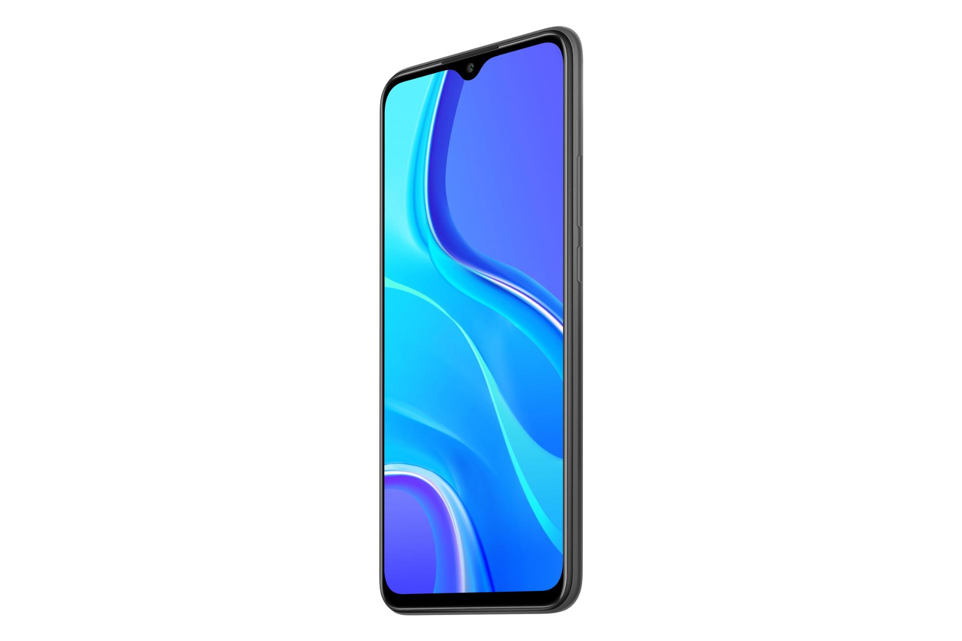 نمای راست گوشی موبایل ردمی 9 شیائومی Xiaomi Redmi 9 خاکستری