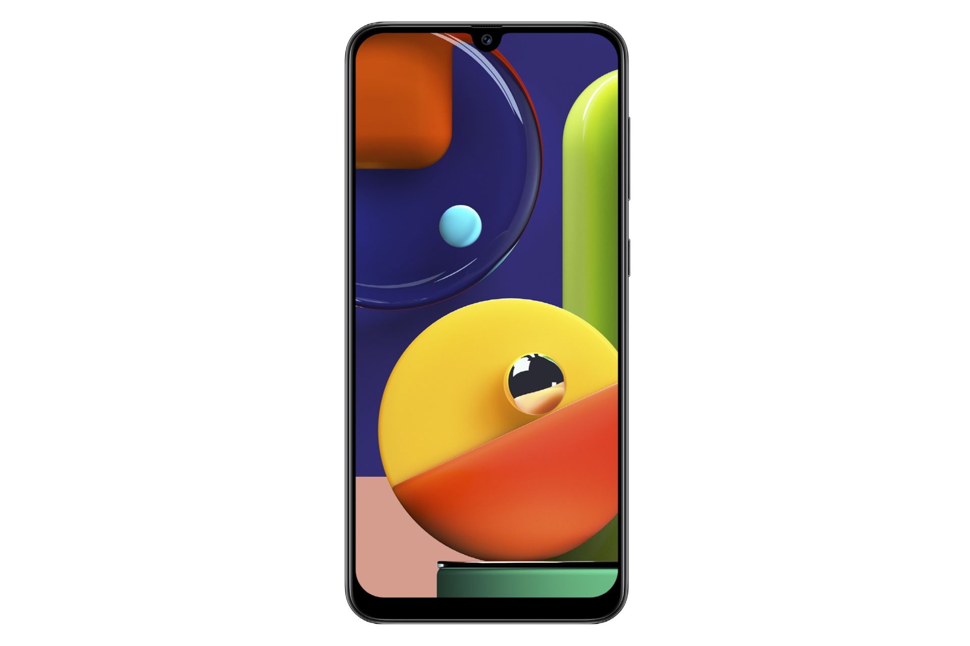 پنل جلو گوشی موبایل گلکسی A50s سامسونگ Samsung Galaxy A50s مشکی