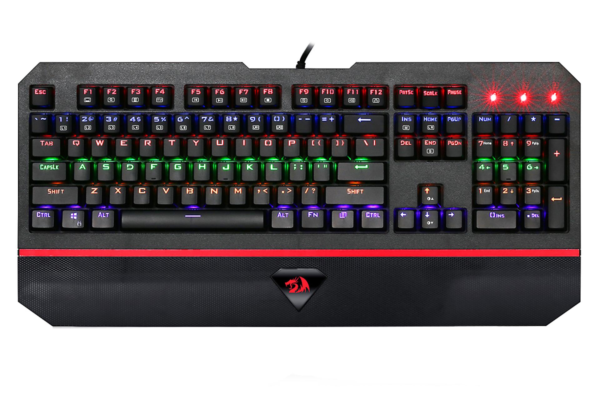 نمای روبرو کیبورد گیمینگ K558 ANALA