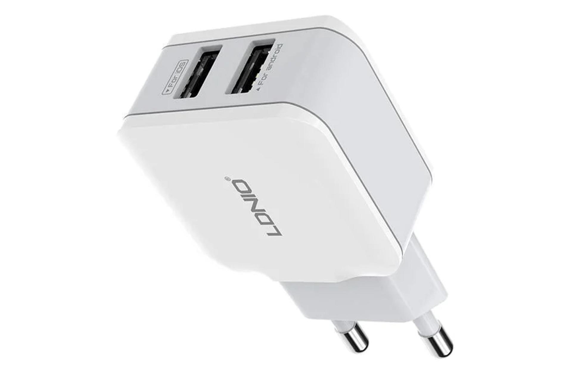 نمای جانبی شارژر الدینیو A2202