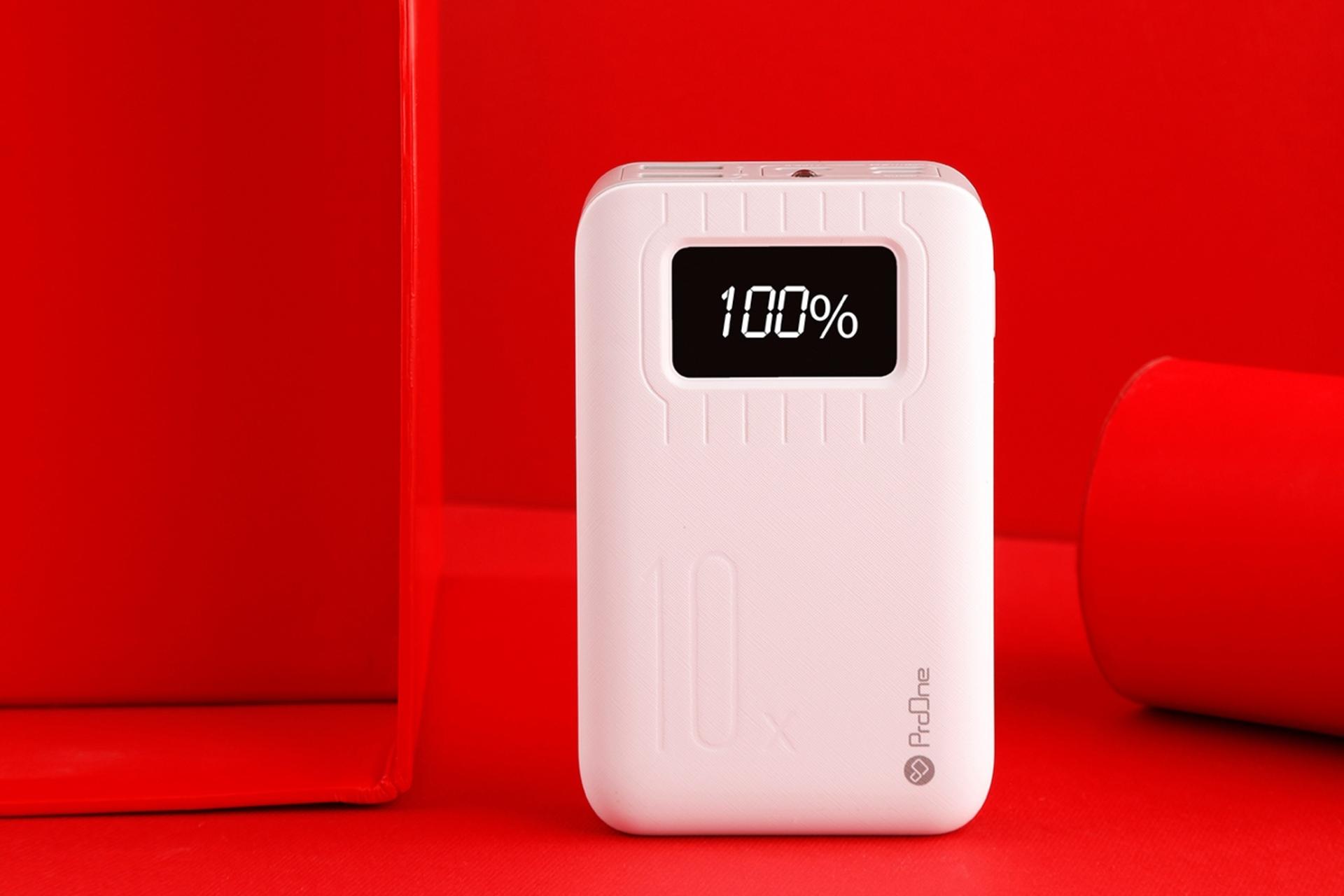 پاور بانک پرو وان ProOne PM21 10000mAh با ظرفیت 10000 میلی‌آمپر ساعت