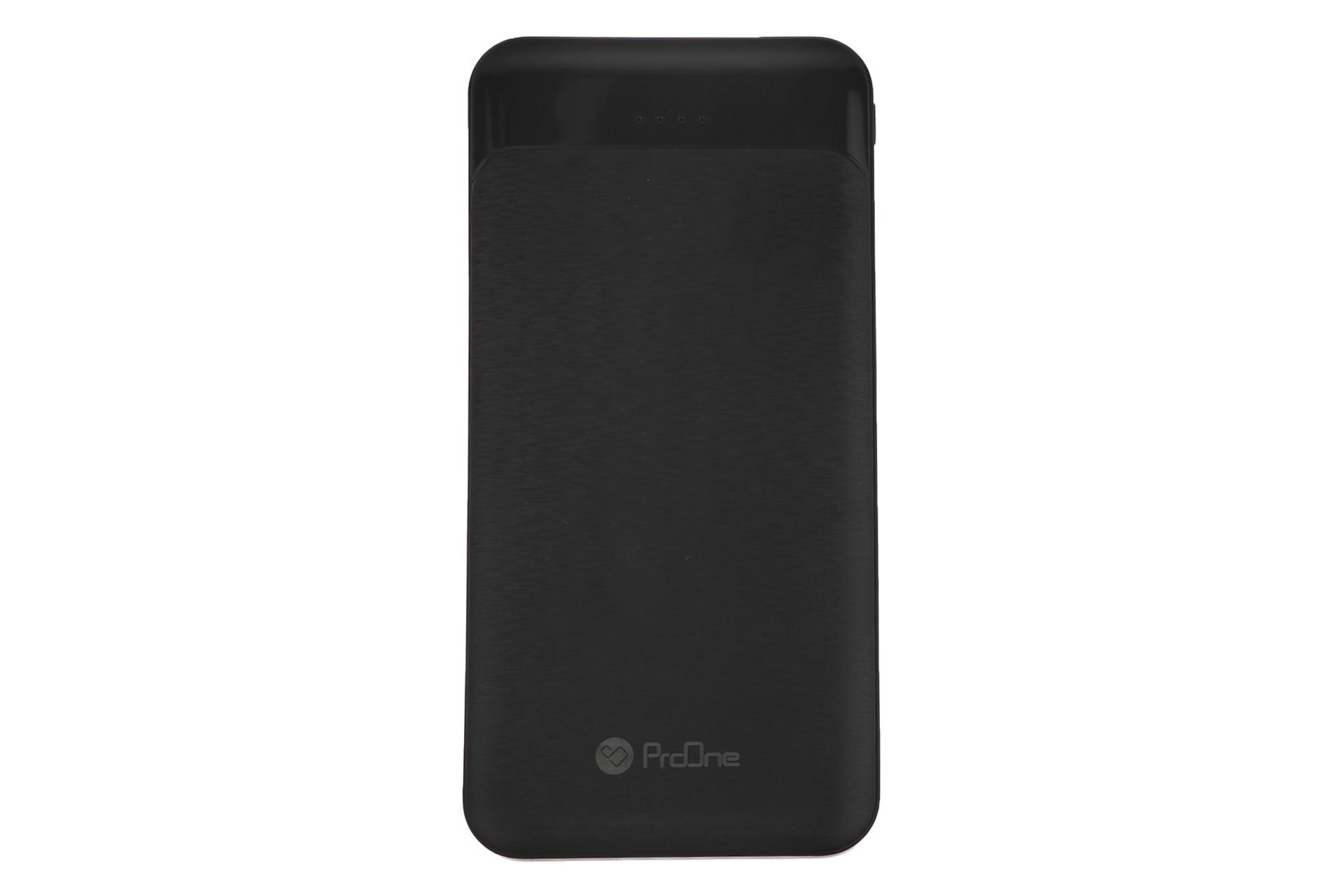 نمای روبرو پاور بانک پرو وان PB01 با ظرفیت 10000 میلی‌آمپر ساعت