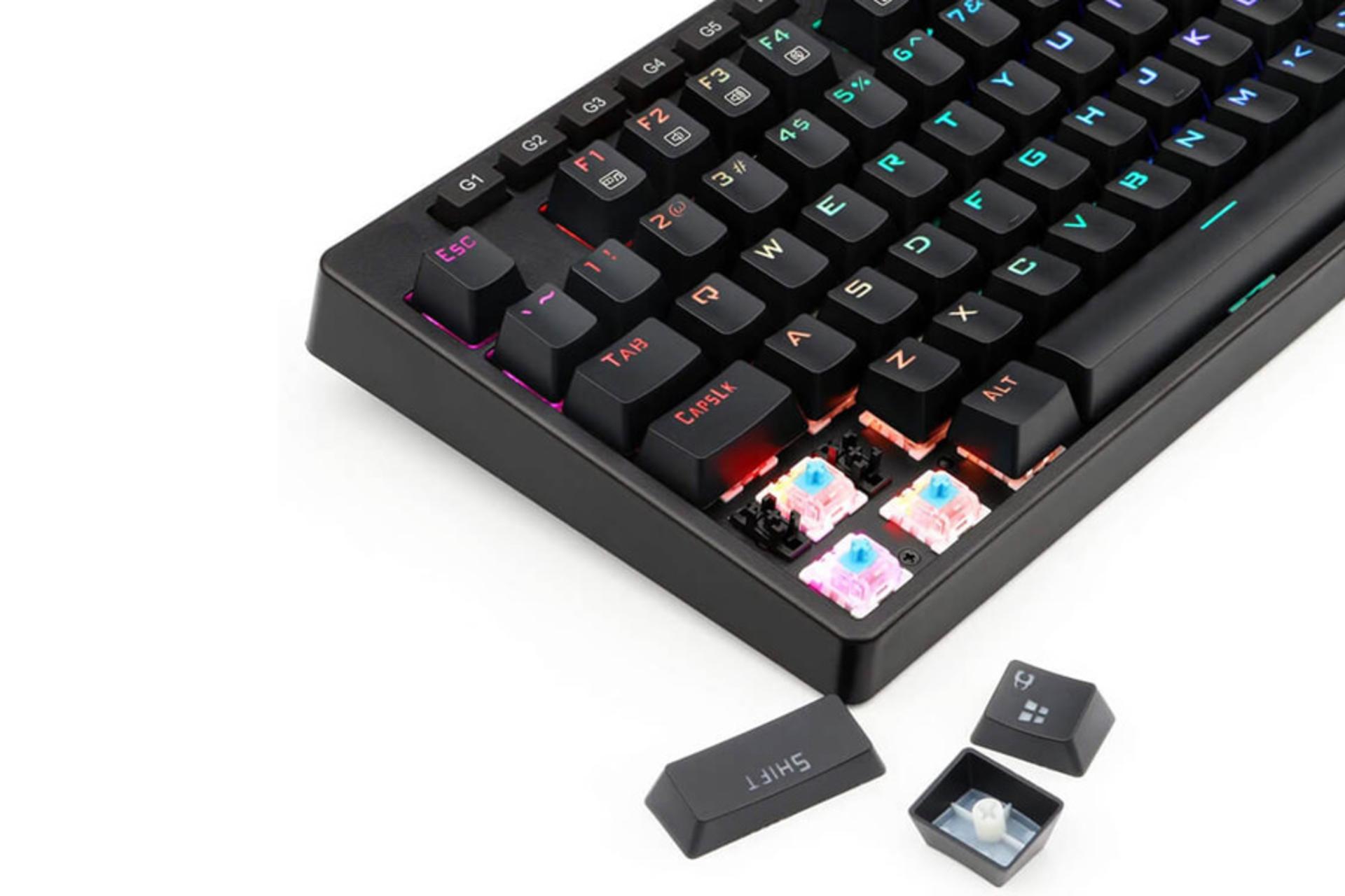 سوئیچ های آبی کیبورد ردراگون Manyu K579