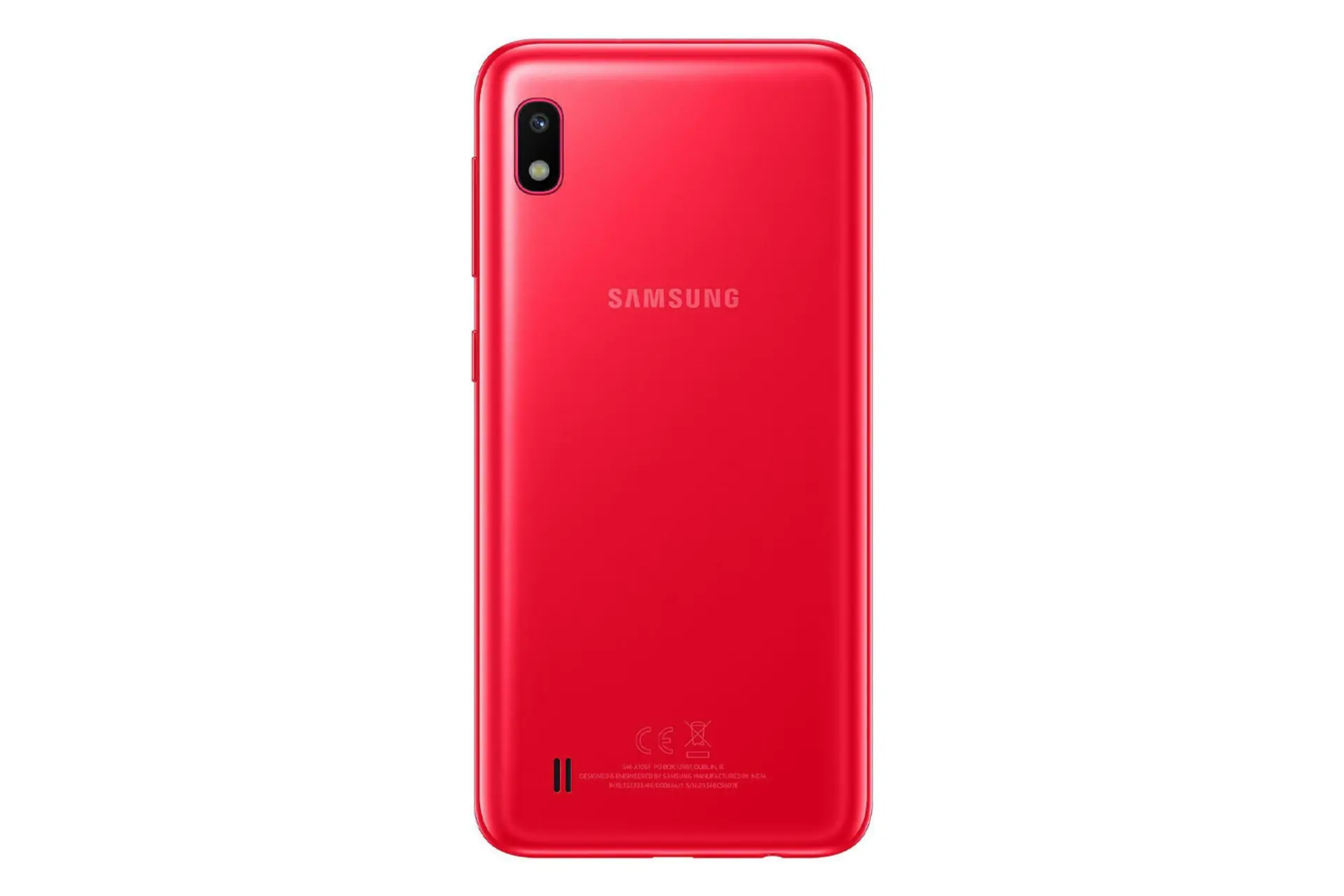 گوشی گلگسی A10 سامسونگ قرمز - نمای پشت / Samsung Galaxy A10