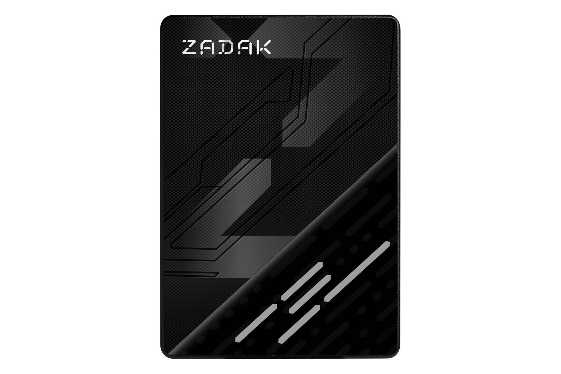 نمای روبرو SSD زاداک TWSS3 SATA 2.5 Inch