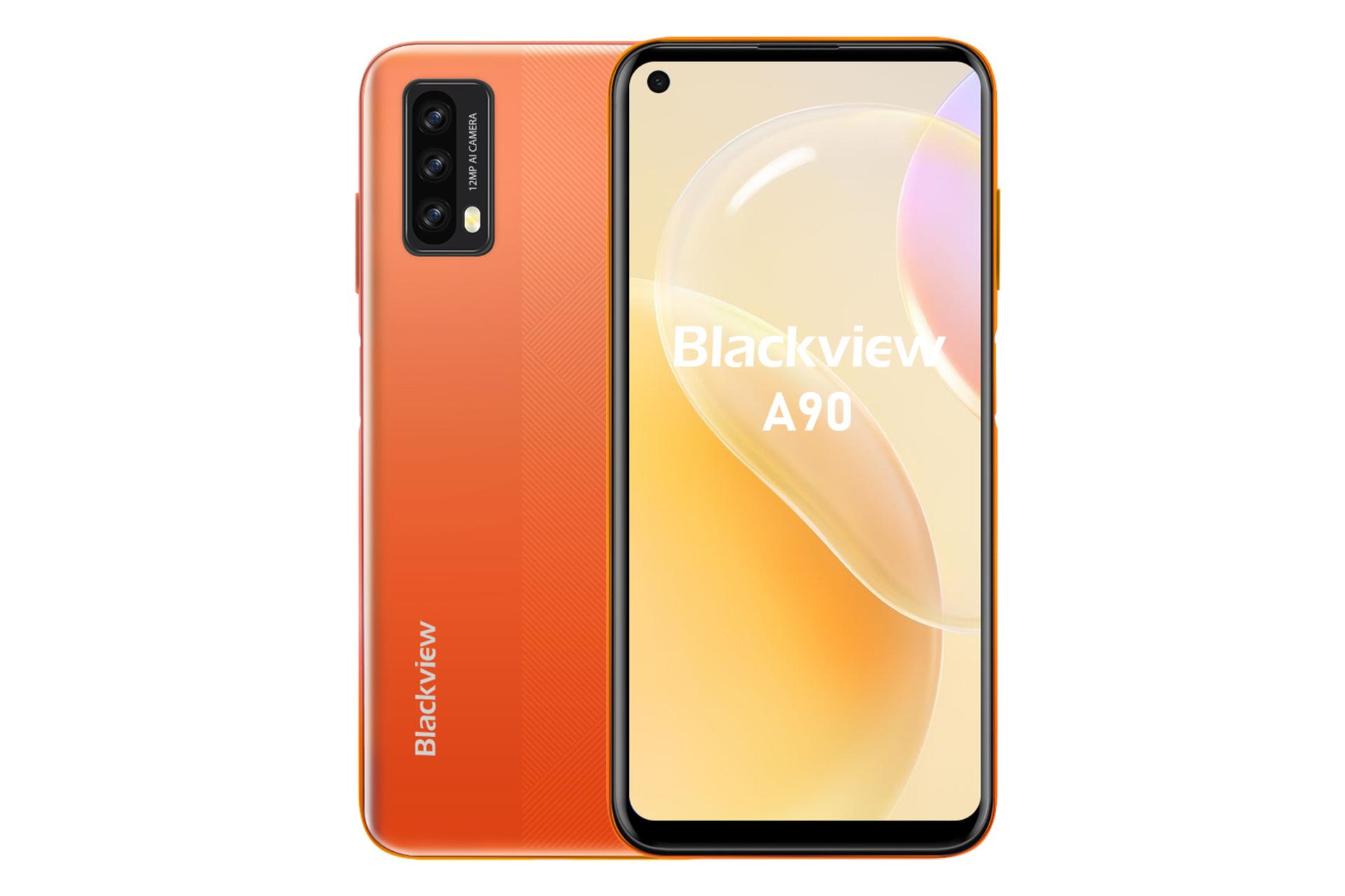گوشی موبایل A90 بلک ویو / Blackview A90 نارنجی