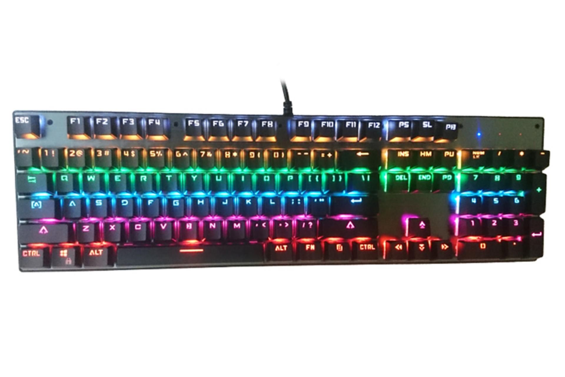 نمای روبرو کیبورد لیون K660