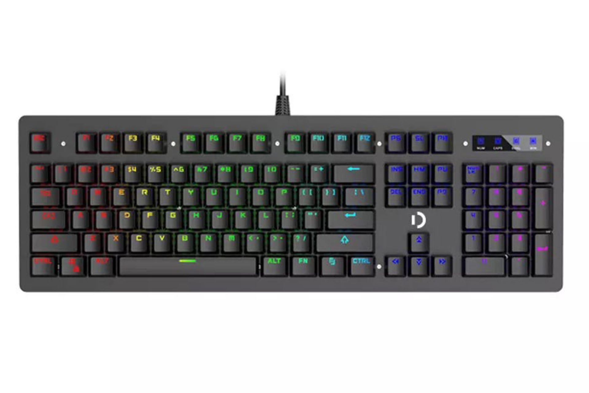 نمای روبرو کیبورد اوساید DK230