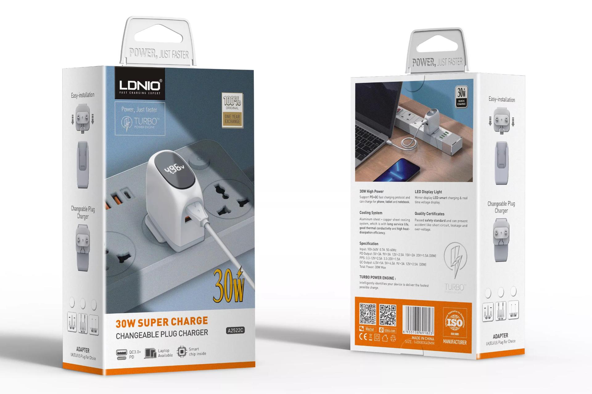 جعبه شارژر الدینیو A2522C