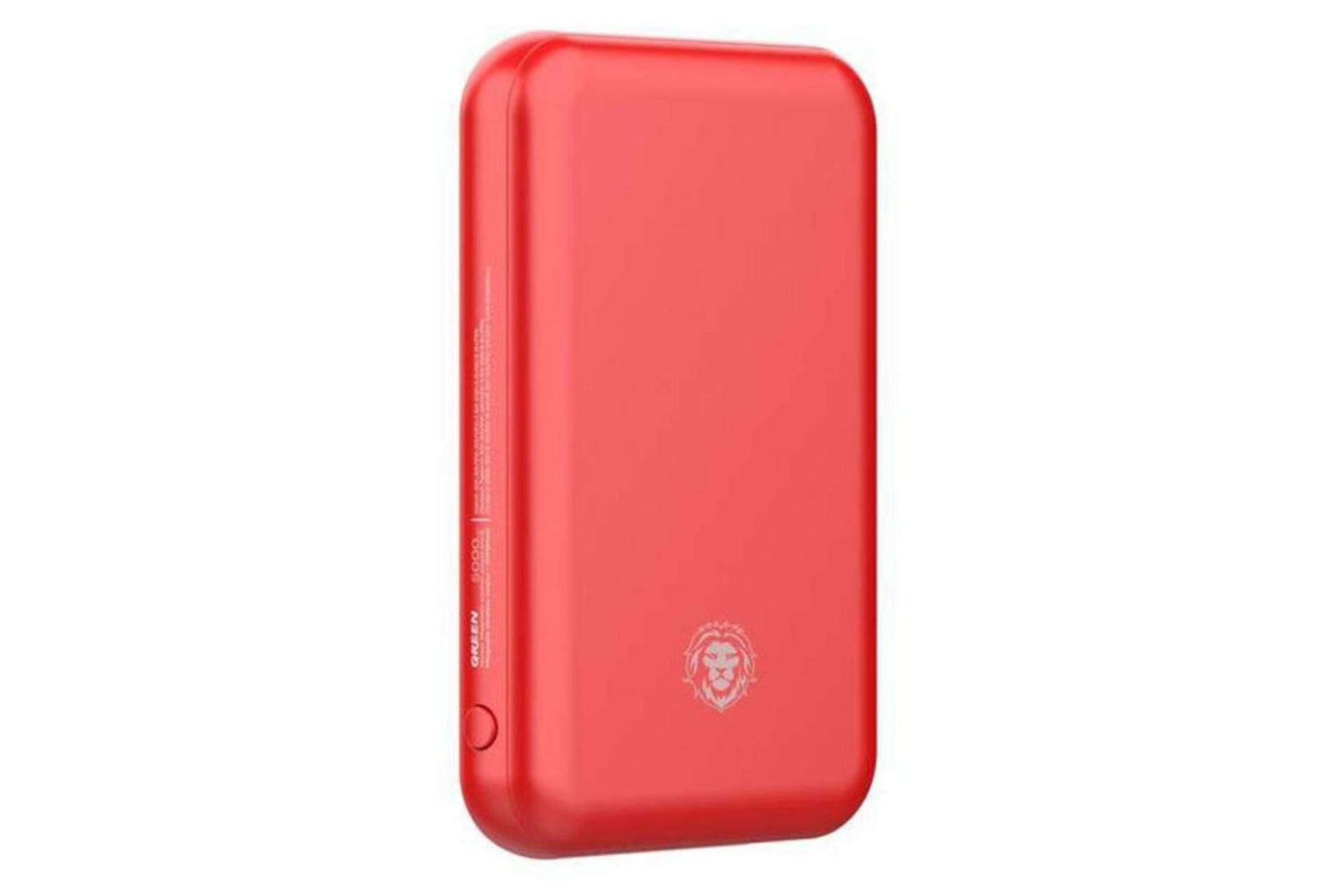 پاوربانک گرین لیون GNMPB5KCOLOR قرمز