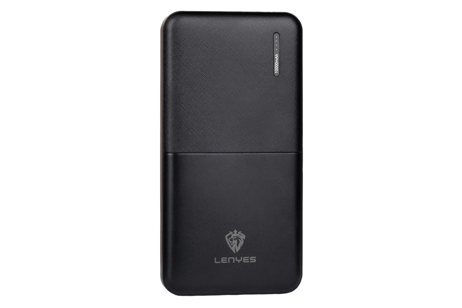 نمای روبرو پاور بانک لنیز PX166D