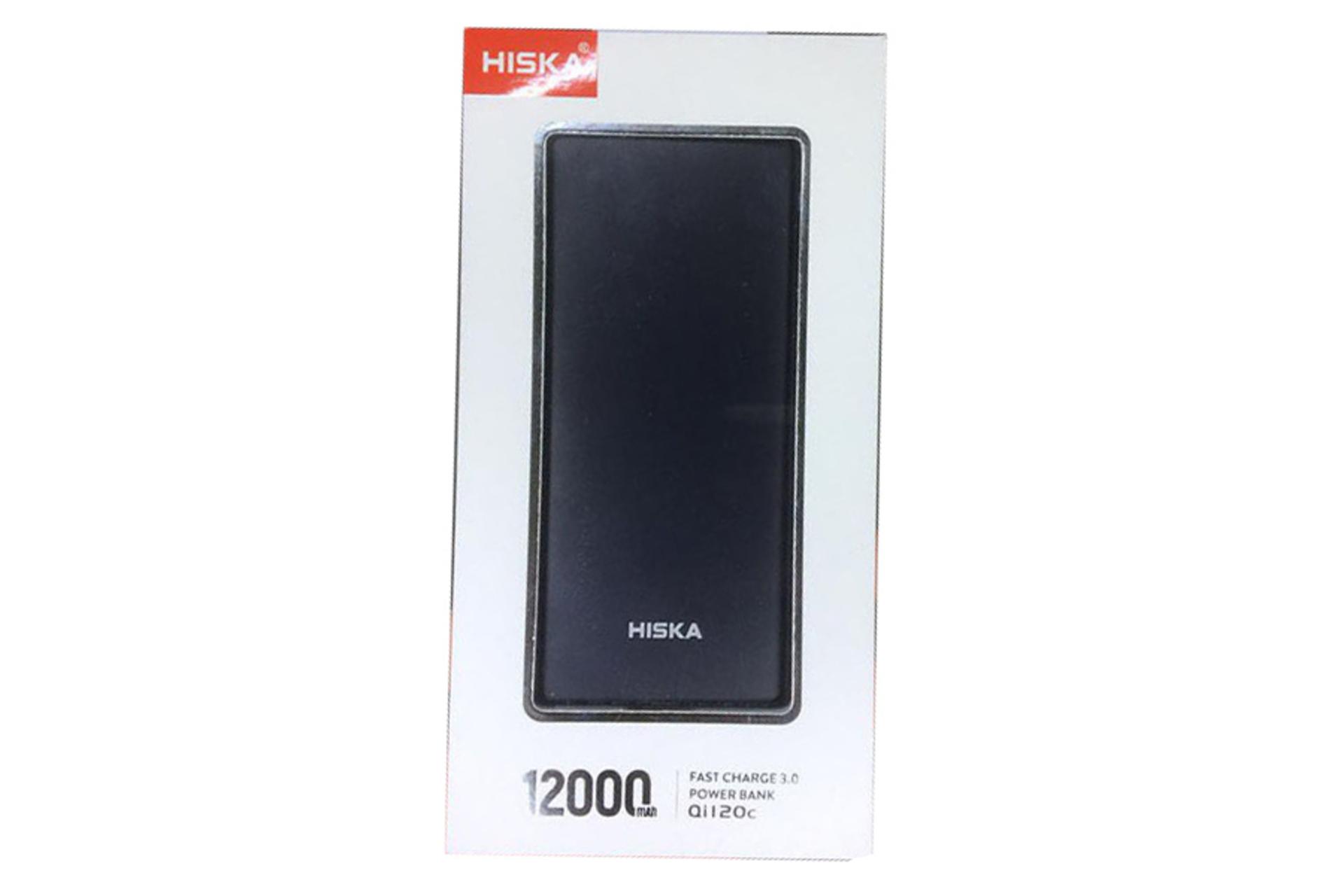 جعبه پاوربانک هیسکا Qi-120C