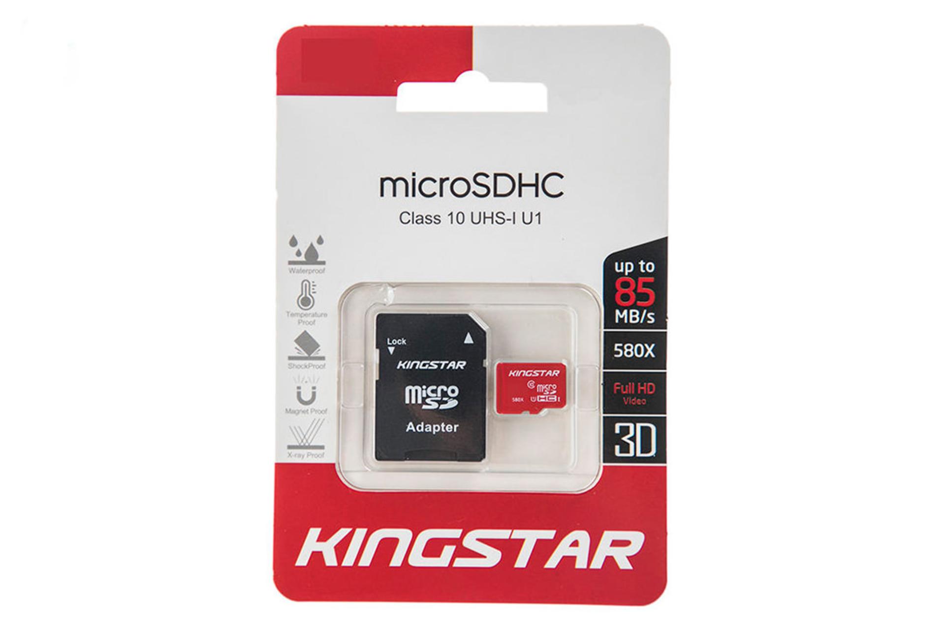 مرجع متخصصين ايران Kingstar microSDHC Class 10 UHS-I U1 16GB