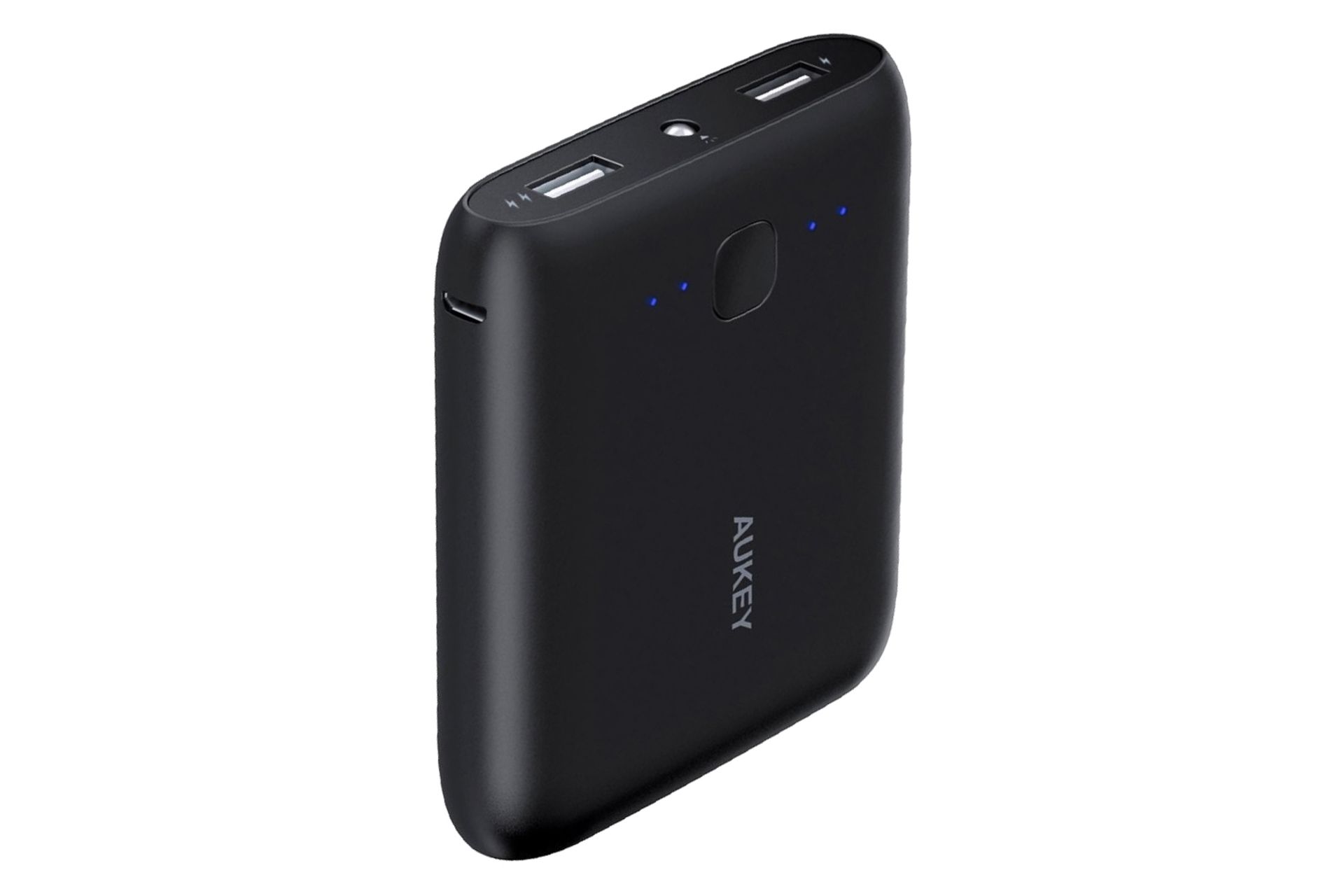 نمای بالا پاور بانک آکی PB-N42 با ظرفیت 10000 میلی‌آمپر ساعت Aukey PB-N42 10000mAh