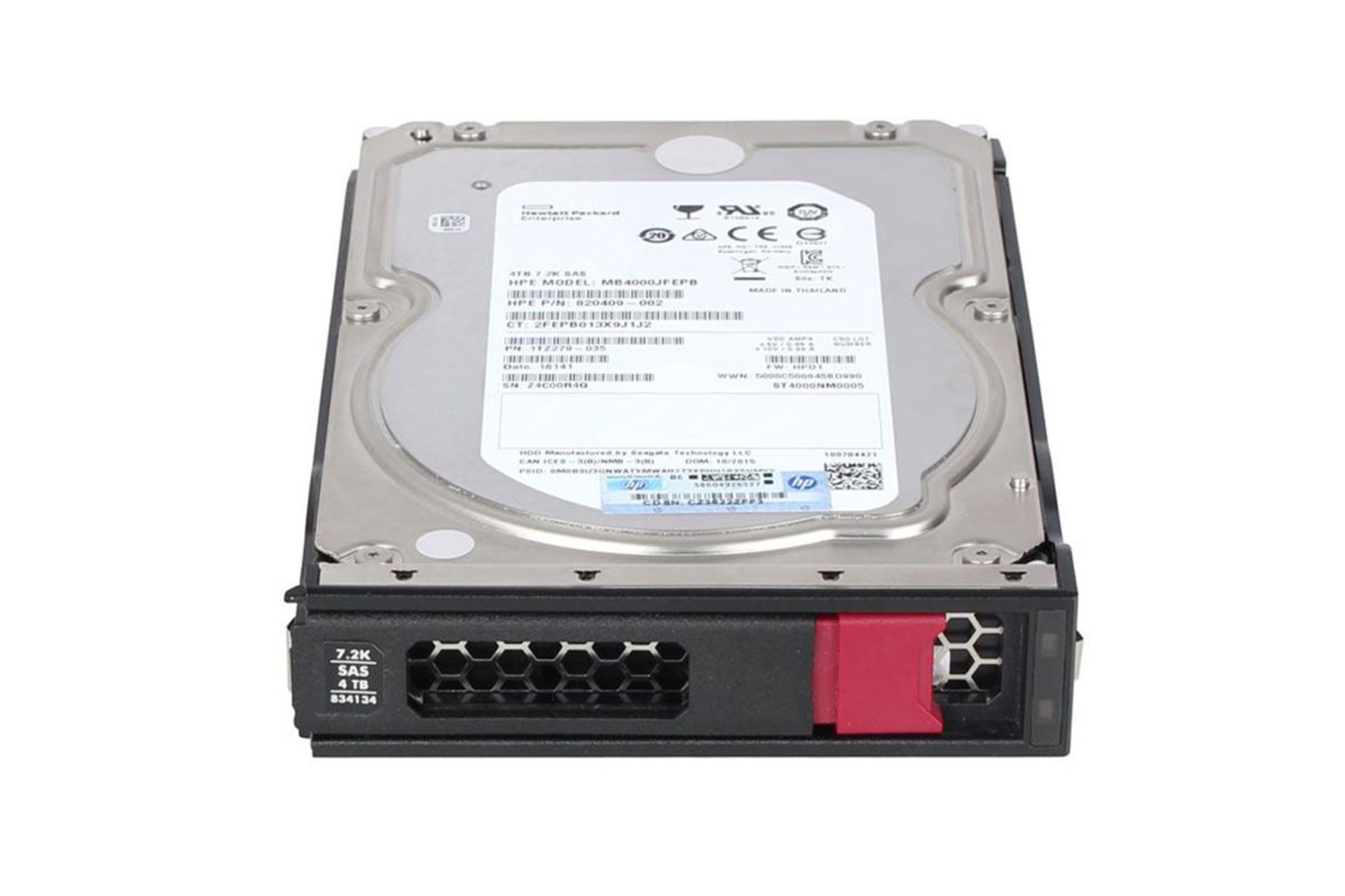 اچ پی ای HAKP4000S5xeN7.2 SAS ظرفیت 4 ترابایت / HPE HAKP4000S5xeN7.2 SAS 4TB