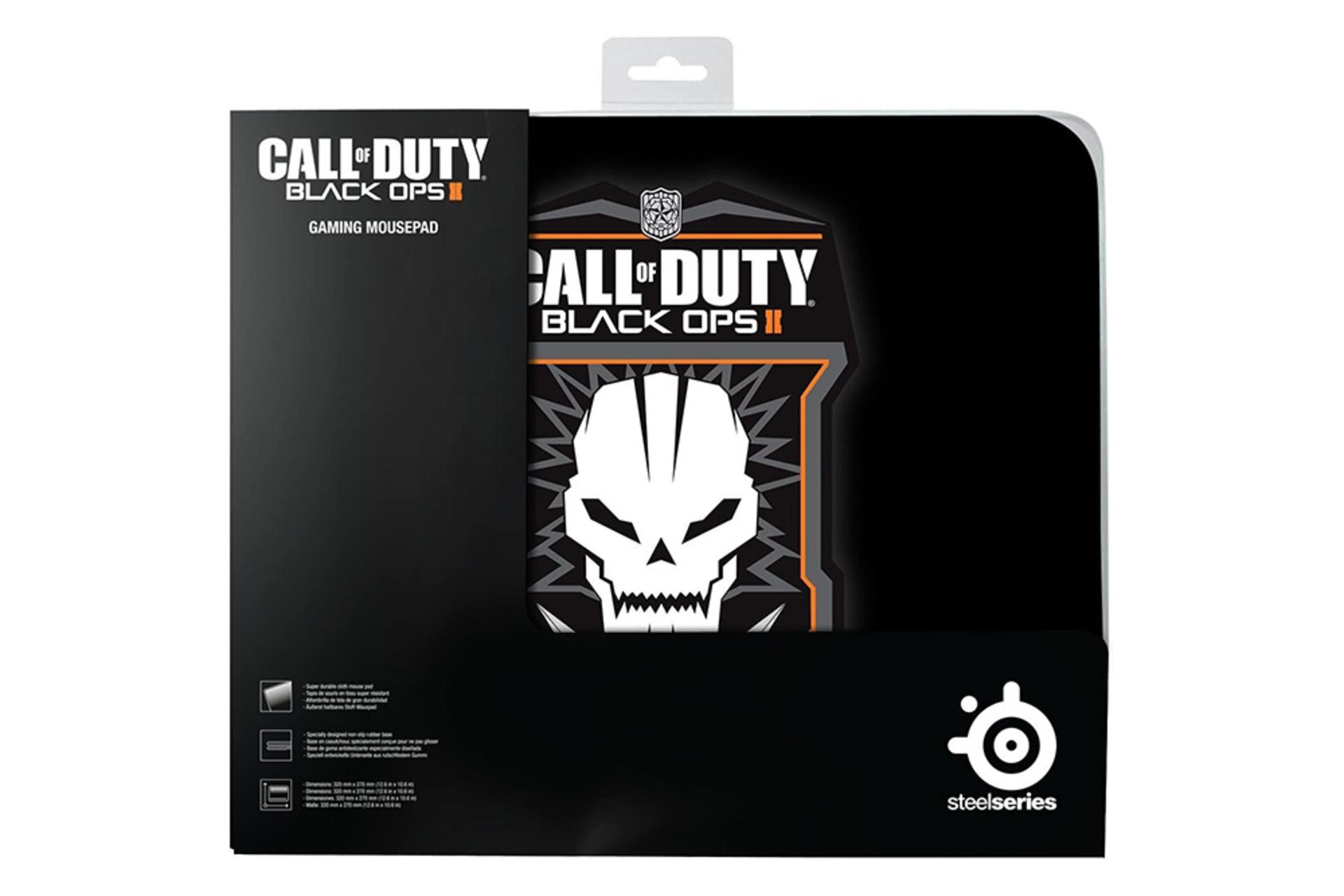 نمای پک ماوس پد استیل سریز Black Ops II
