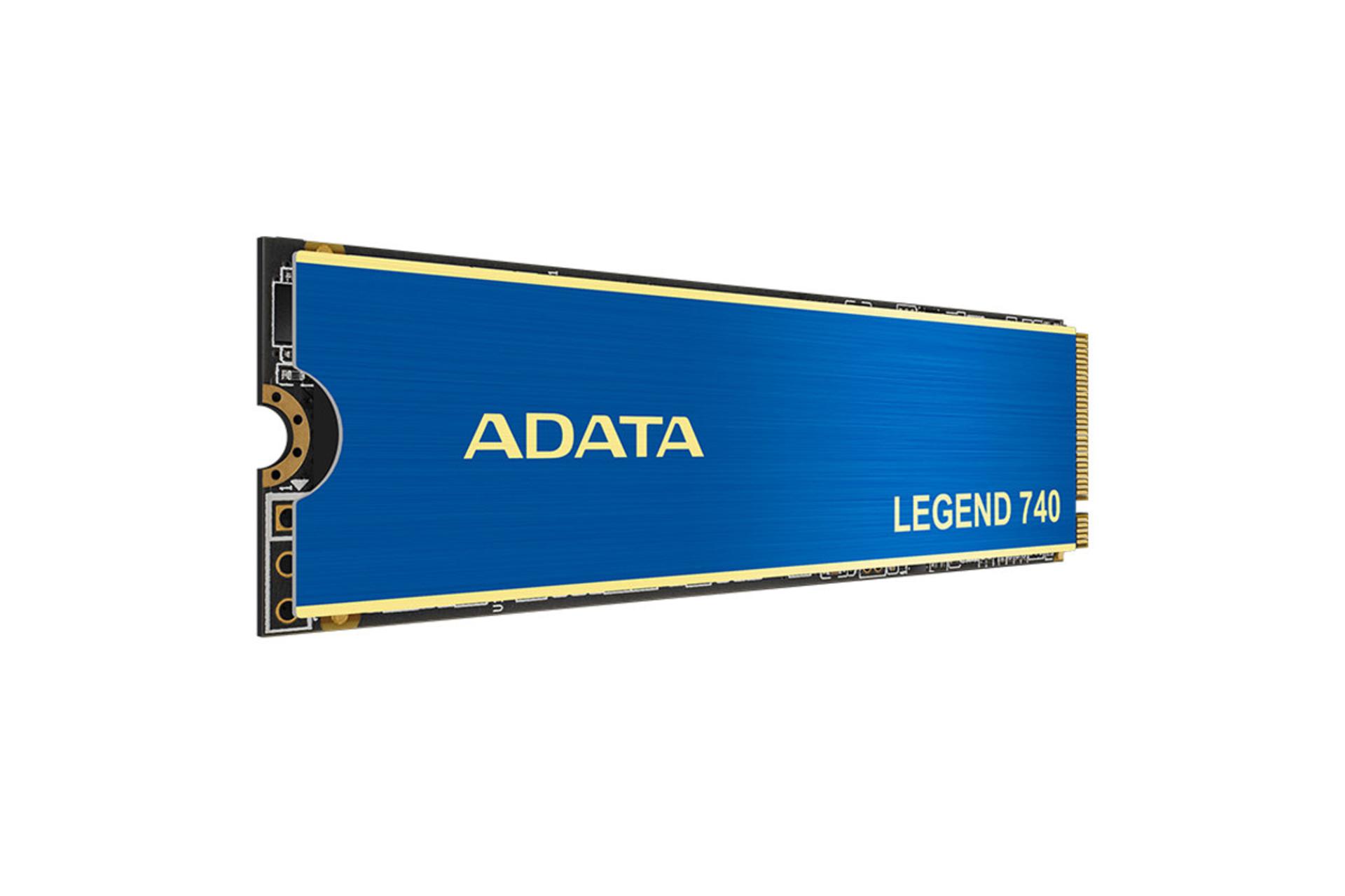 نمای چپ SSD ای دیتا LEGEND 740 NVMe M.2