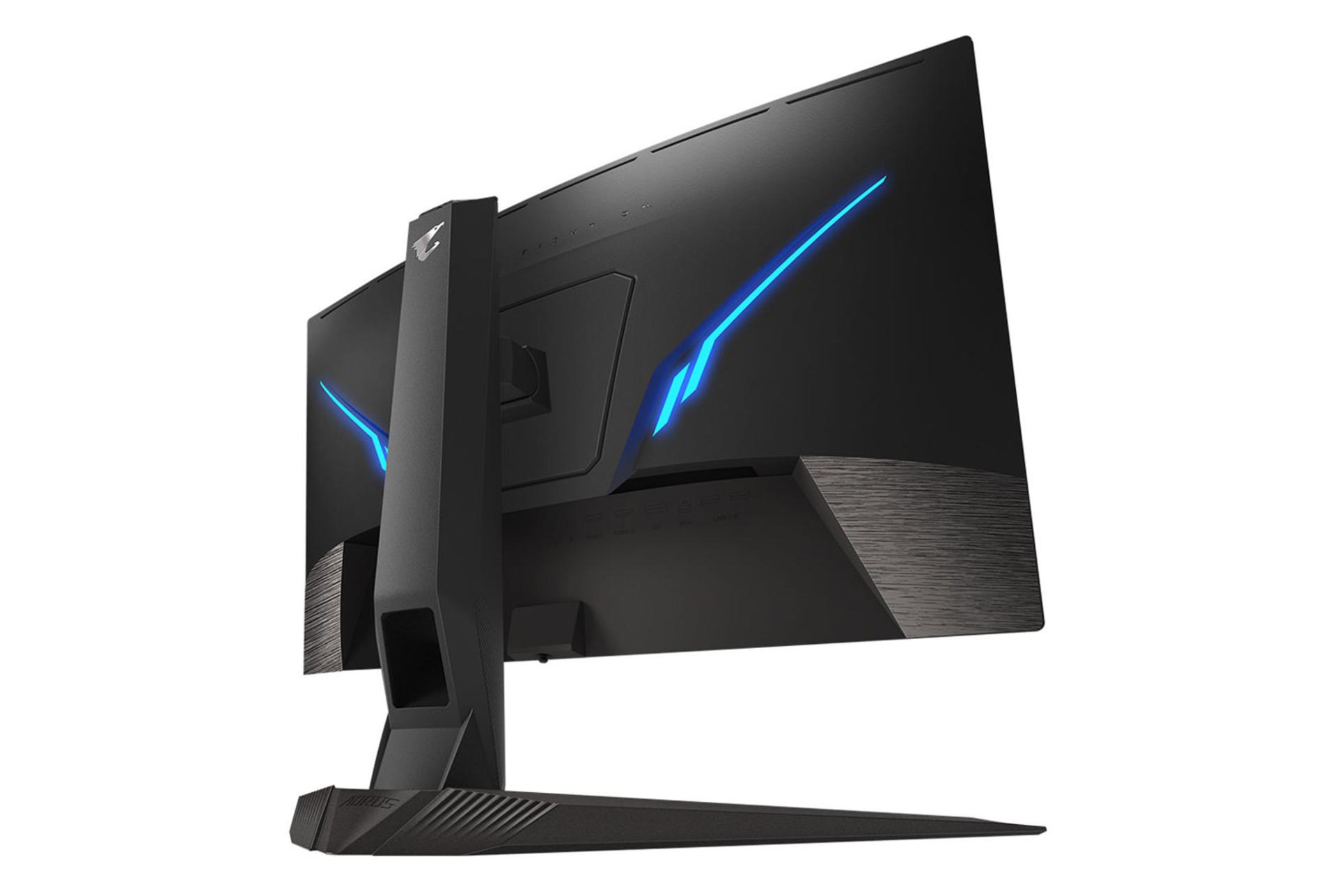 نمای پشت مانیتور گیگابایت آروس 27 اینچ مدل CV27Q