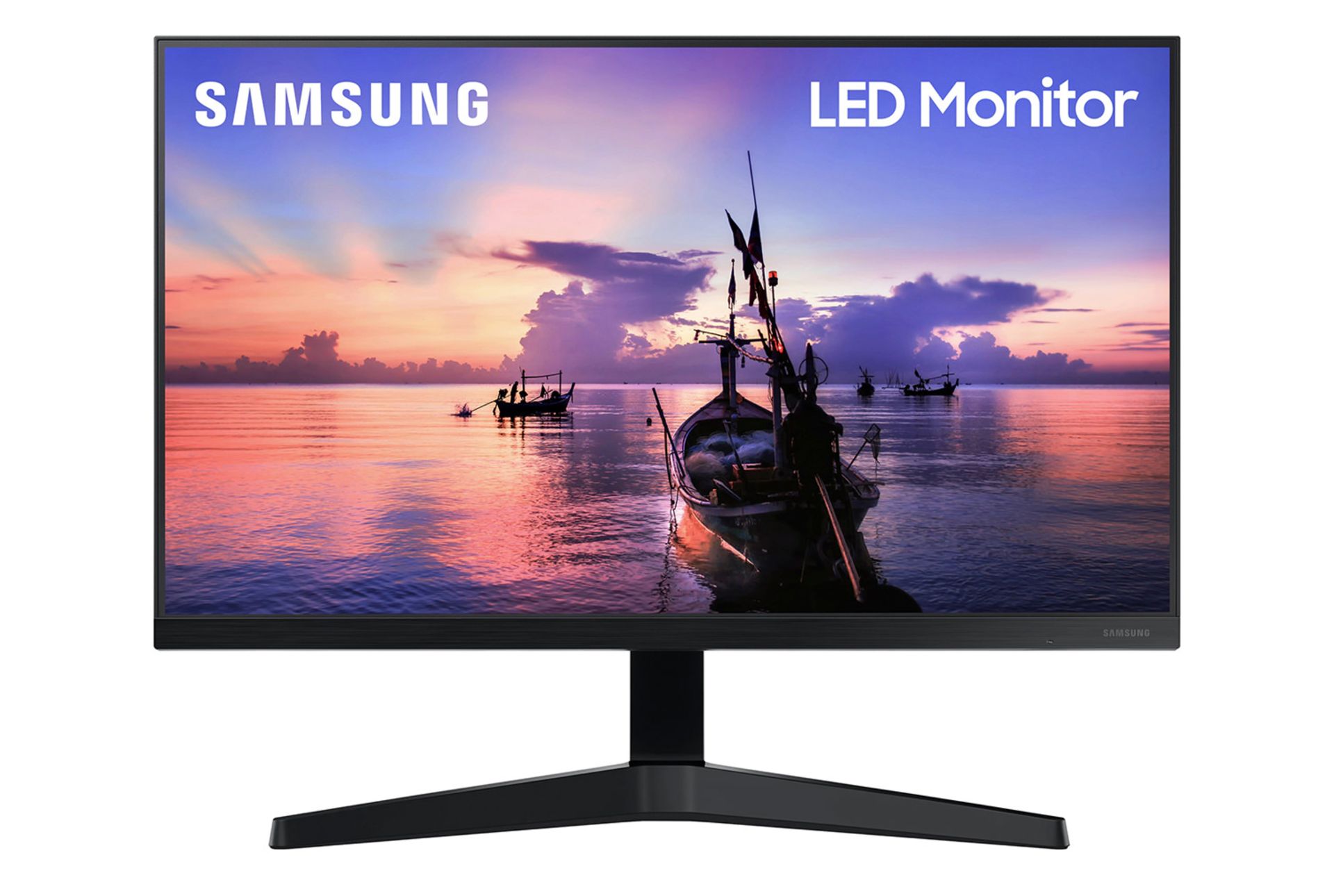 نمای جلو مانیتور سامسونگ 22 اینچ F22T35 رنگ مشکی