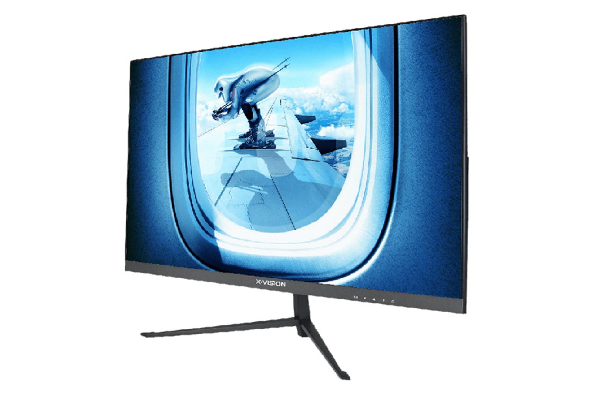 نمای نیمرخ مانیتور ایکس ویژن XK2410H