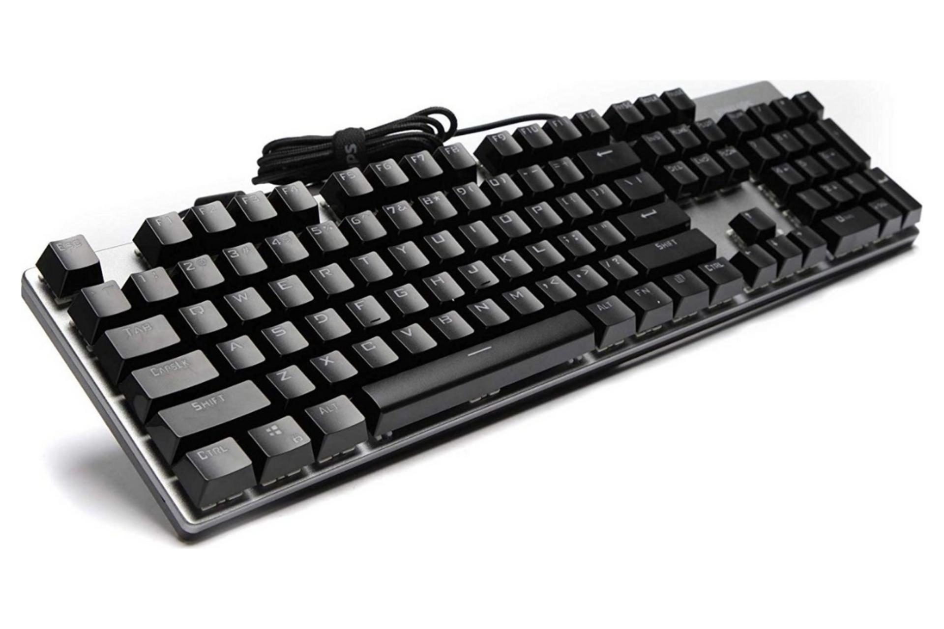 کیبورد گیمینگ Philips SPK8404 در حالت خاموش بودن نورپس زمینه