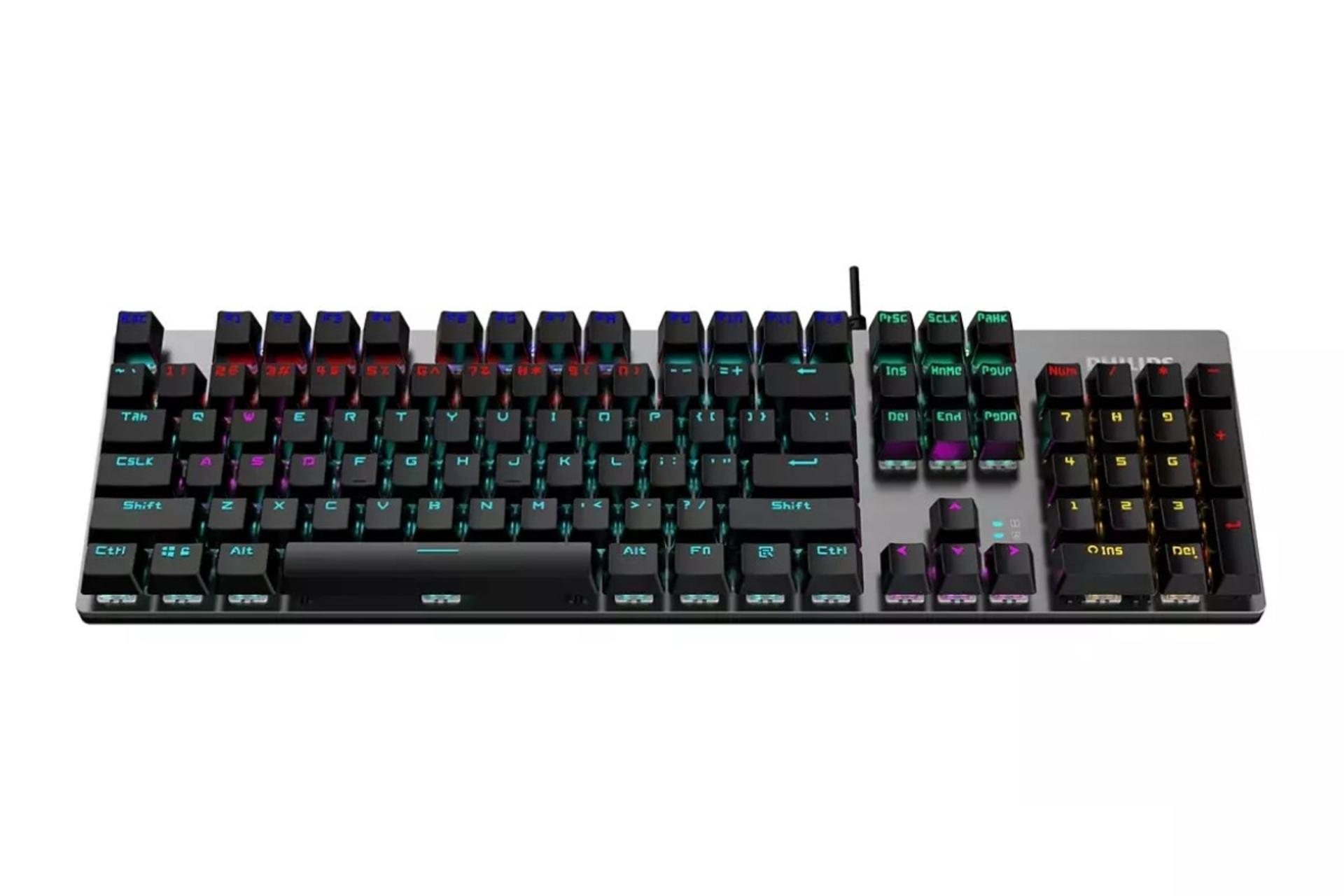 کلیدهای کیبورد گیمینگ Philips SPK8404