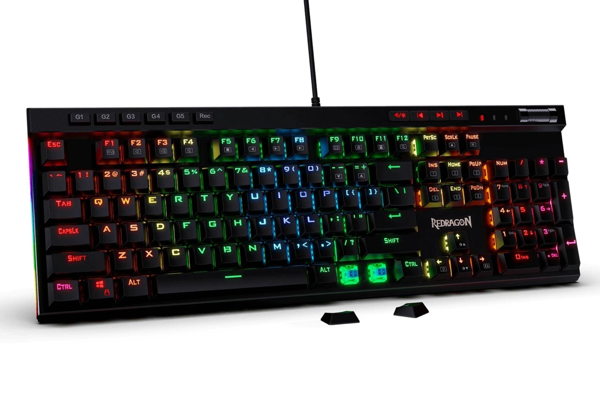 کیبورد گیمینگ Redragon K580 Vata با قابلیت تعویض سوئیچ