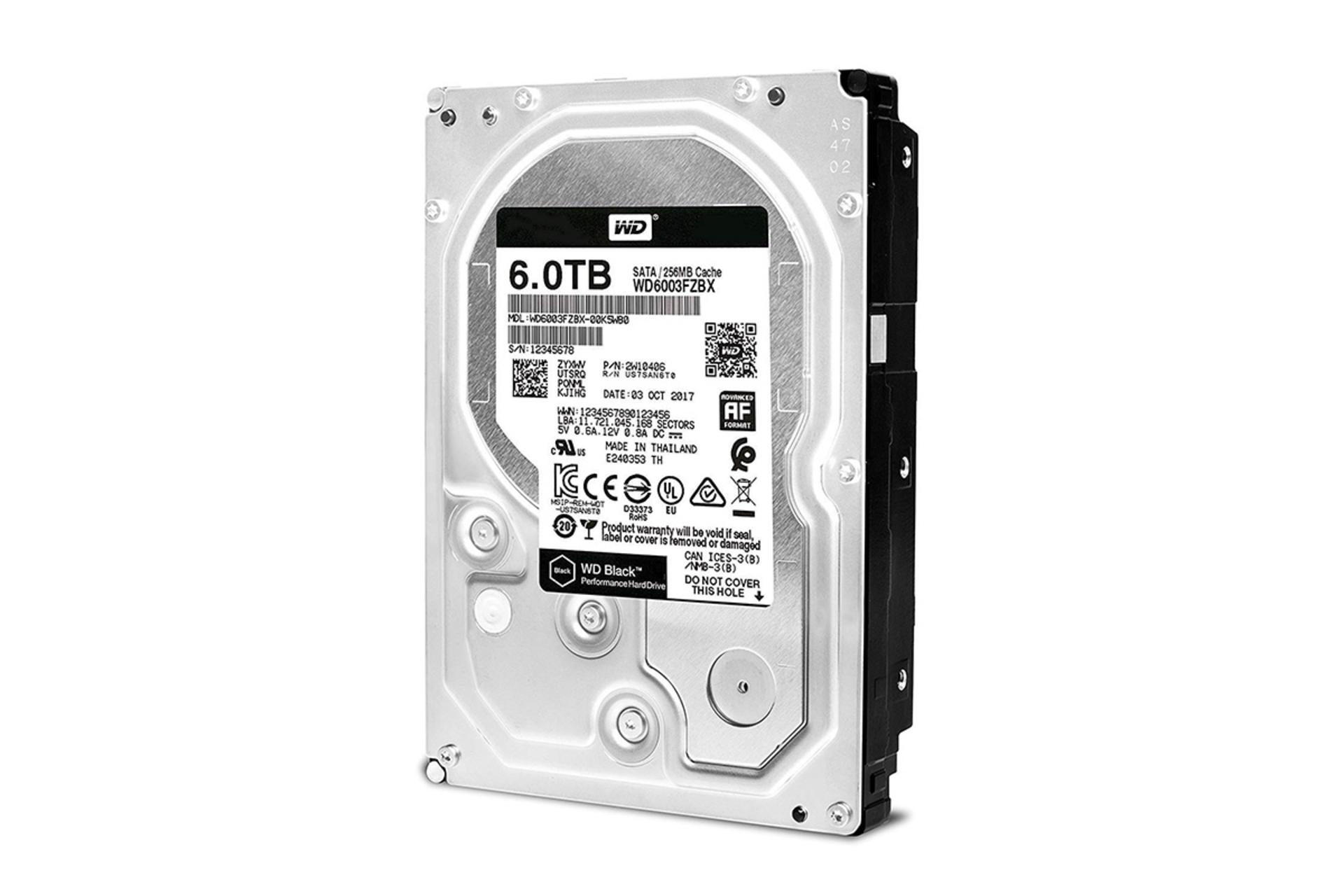 Western Digital Black WD6003FZBX 6TB