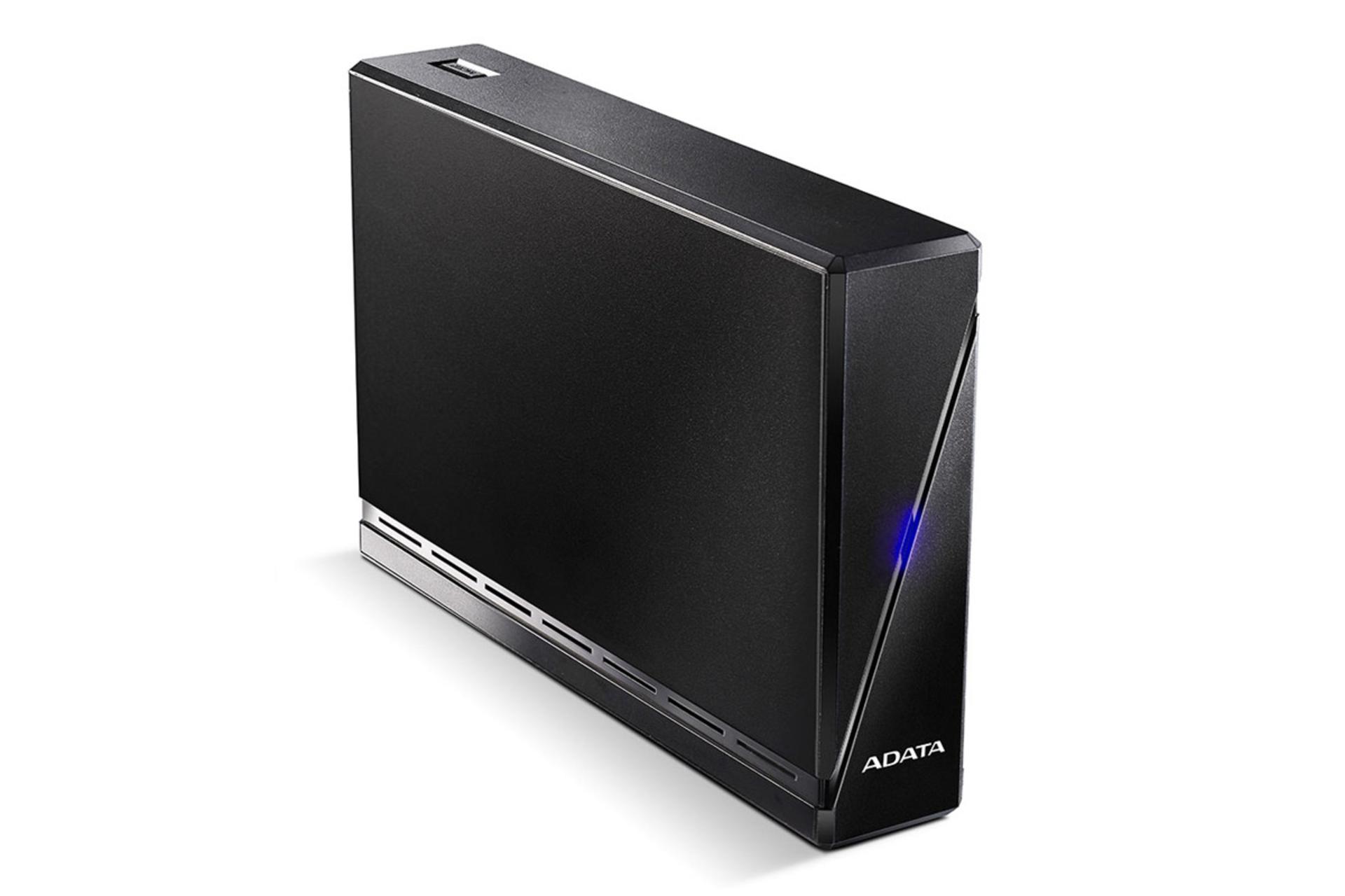 نمای جلو هارد دیسک ای دیتا HM900 ظرفیت 3 ترابایت رنگ مشکی