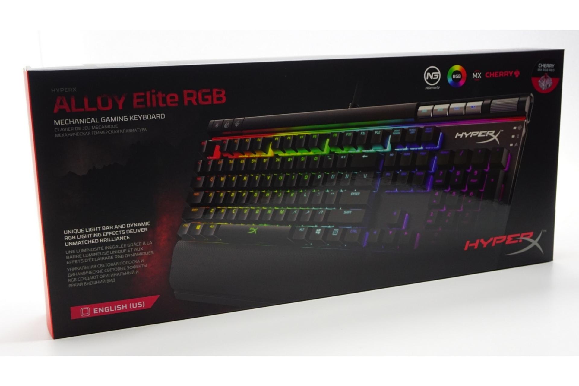 جعبه  کیبورد کینگستون HyperX ALLOY Elite RGB