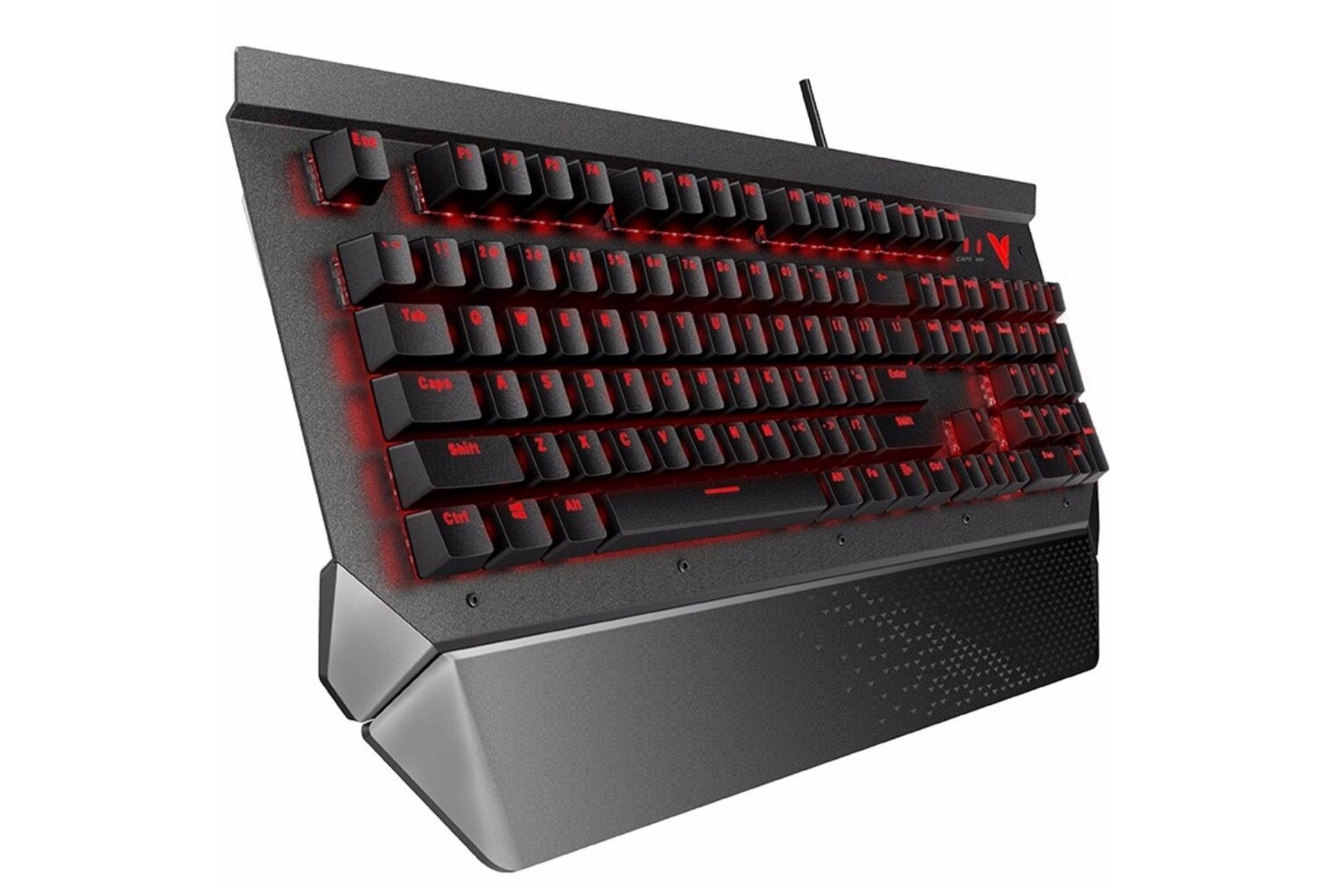 نمای سمت چپ کیبورد گیمینگ Rapoo V780S