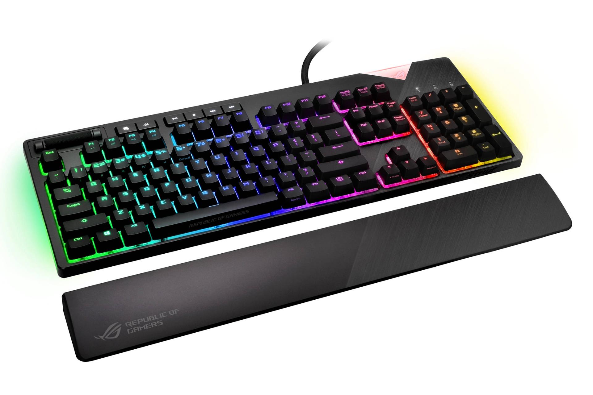 تیکه گاه مچ دست کیبورد گیمینک ASUS ROG Strix Flare