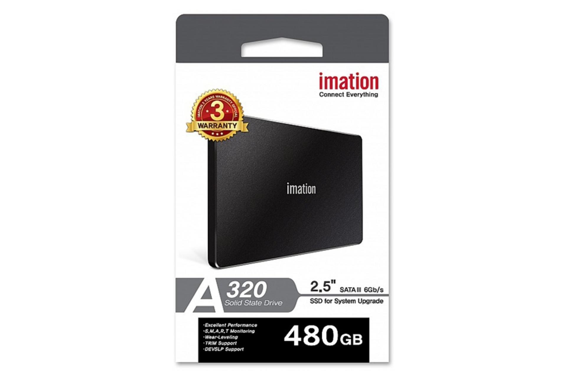 جعبه SSD ایمیشن Imation A320 SATA 2.5 Inch 480GB ظرفیت 480 گیگابایت