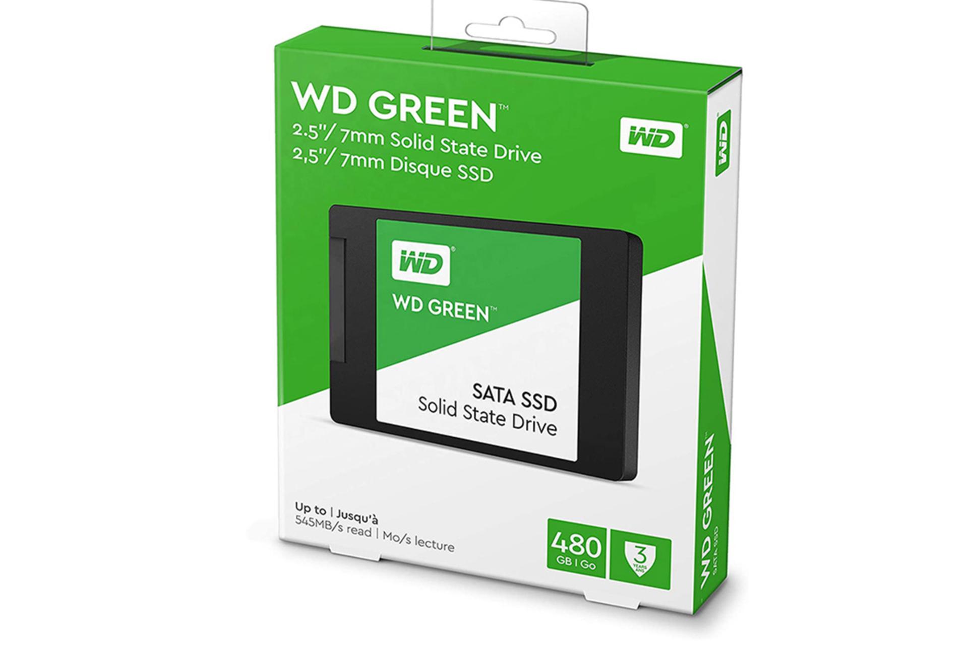 Western Digital GREEN WDS480G1G0A / وسترن دیجیتال GREEN WDS480G1G0A