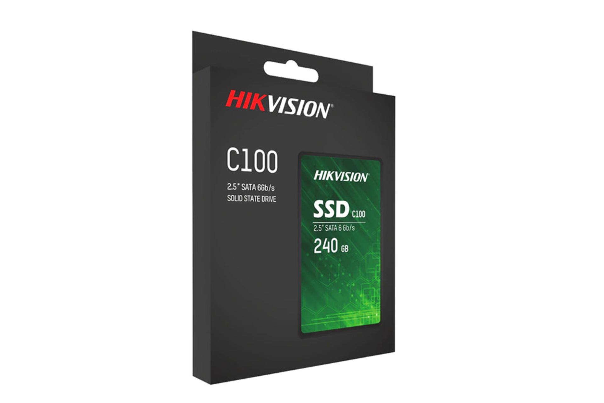 حافظه SSD از نوع SATA 2.5 inch هایک ویژن C100 ظرفیت 240 گیگابایت - بسته بندی و جعبه 