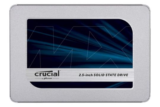 نمای روبرو SSD کروشیال Crucial MX500 SATA 2.5 Inch