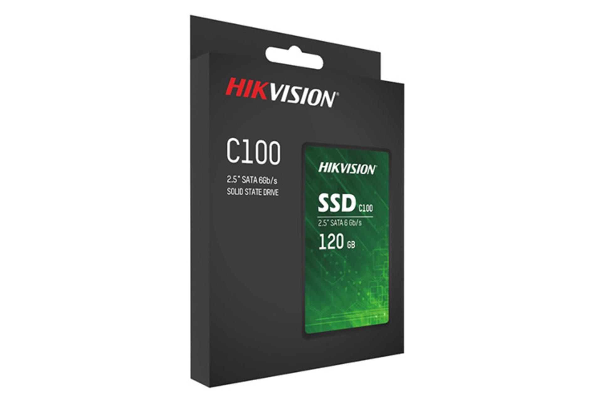 حافظه SSD از نوع SATA 2.5 inch هایک ویژن C100 ظرفیت 120 گیگابایت - بسته بندی و جعبه