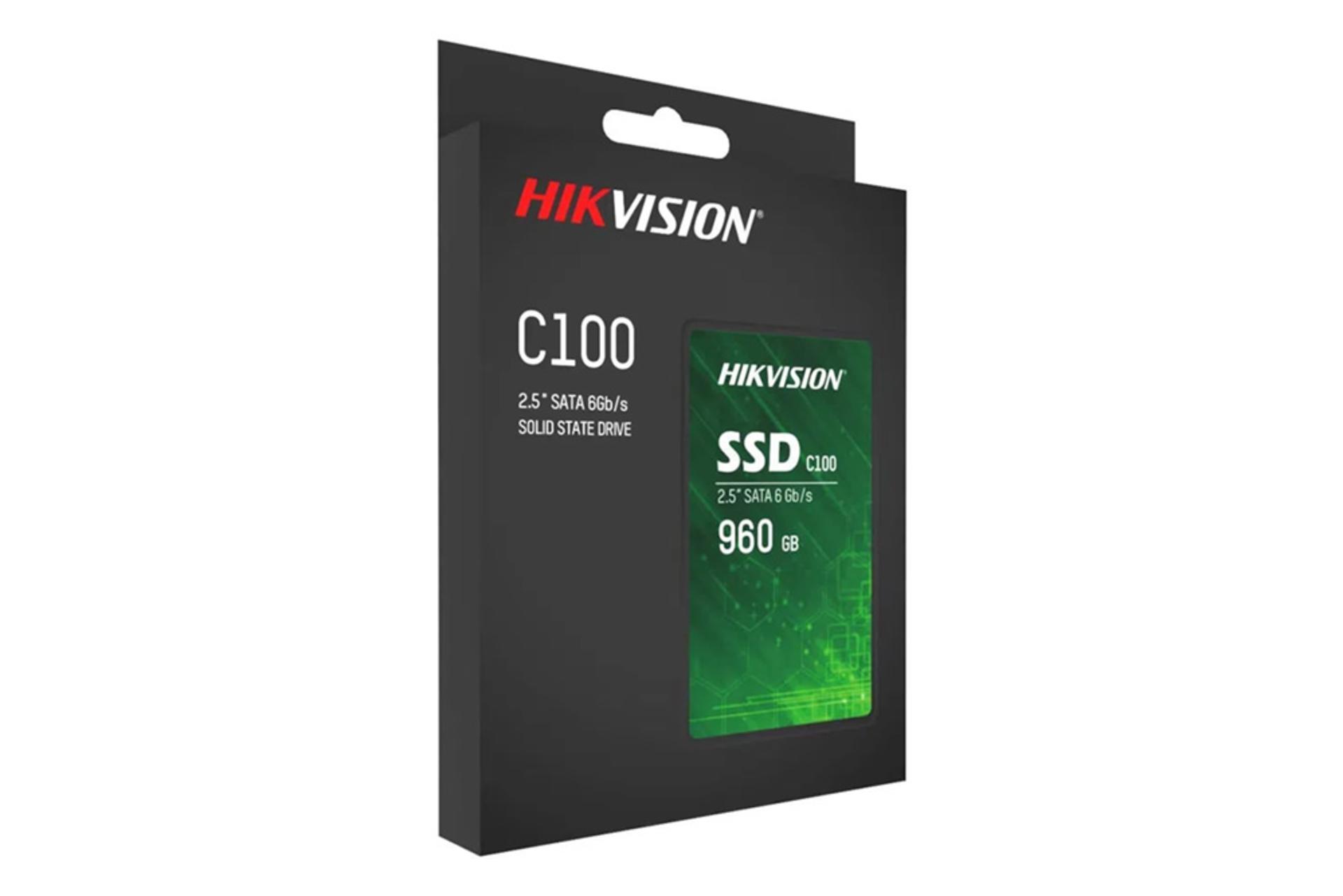 حافظه SSD از نوع SATA 2.5 inch هایک ویژن C100 ظرفیت 960 گیگابایت - بسته بندی و جعبه
