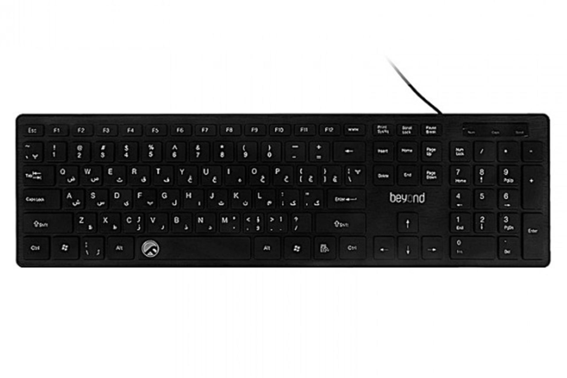 نمای روبرو کیبورد بیاند BK-3880