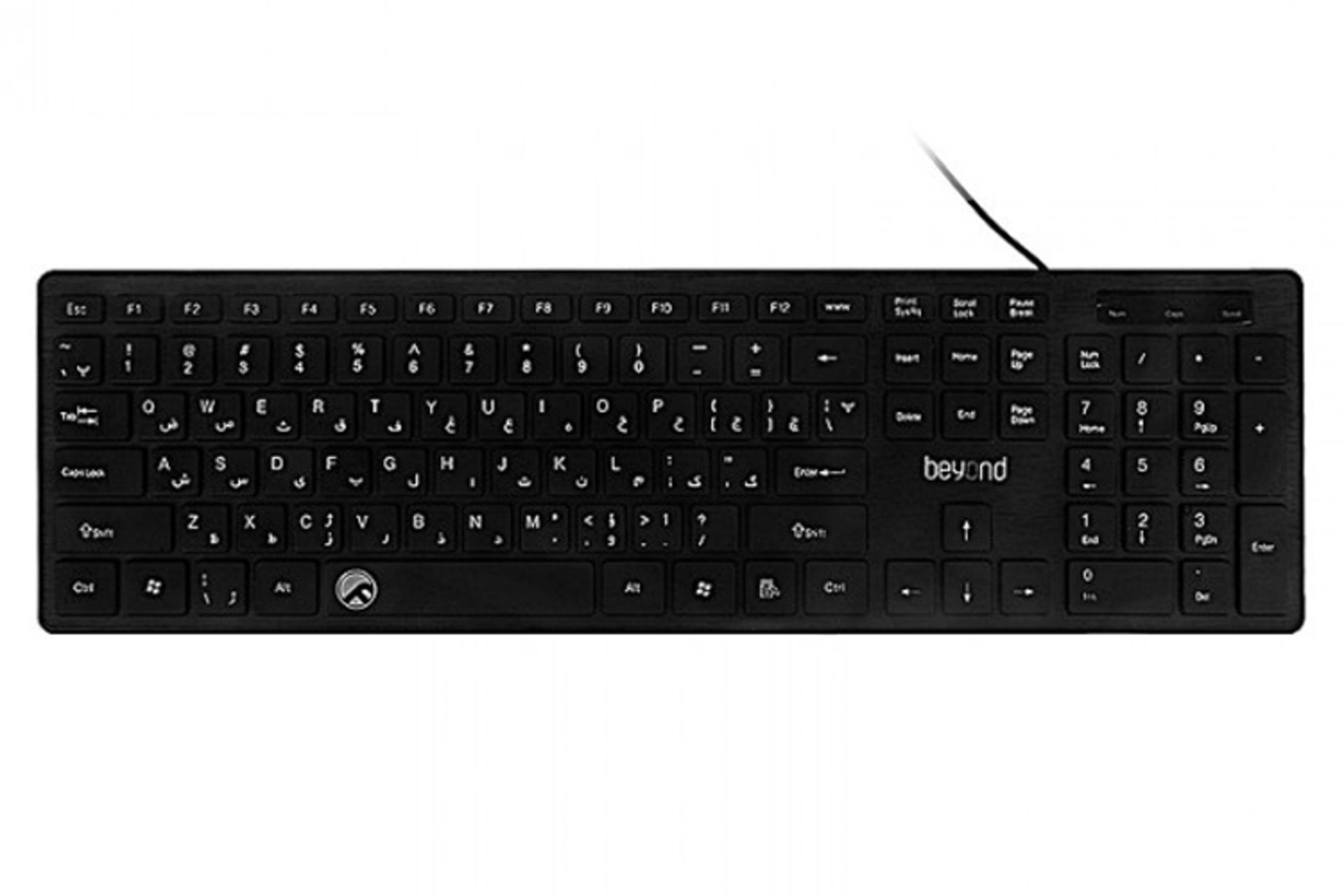 نمای روبرو کیبورد بیاند BK-3880