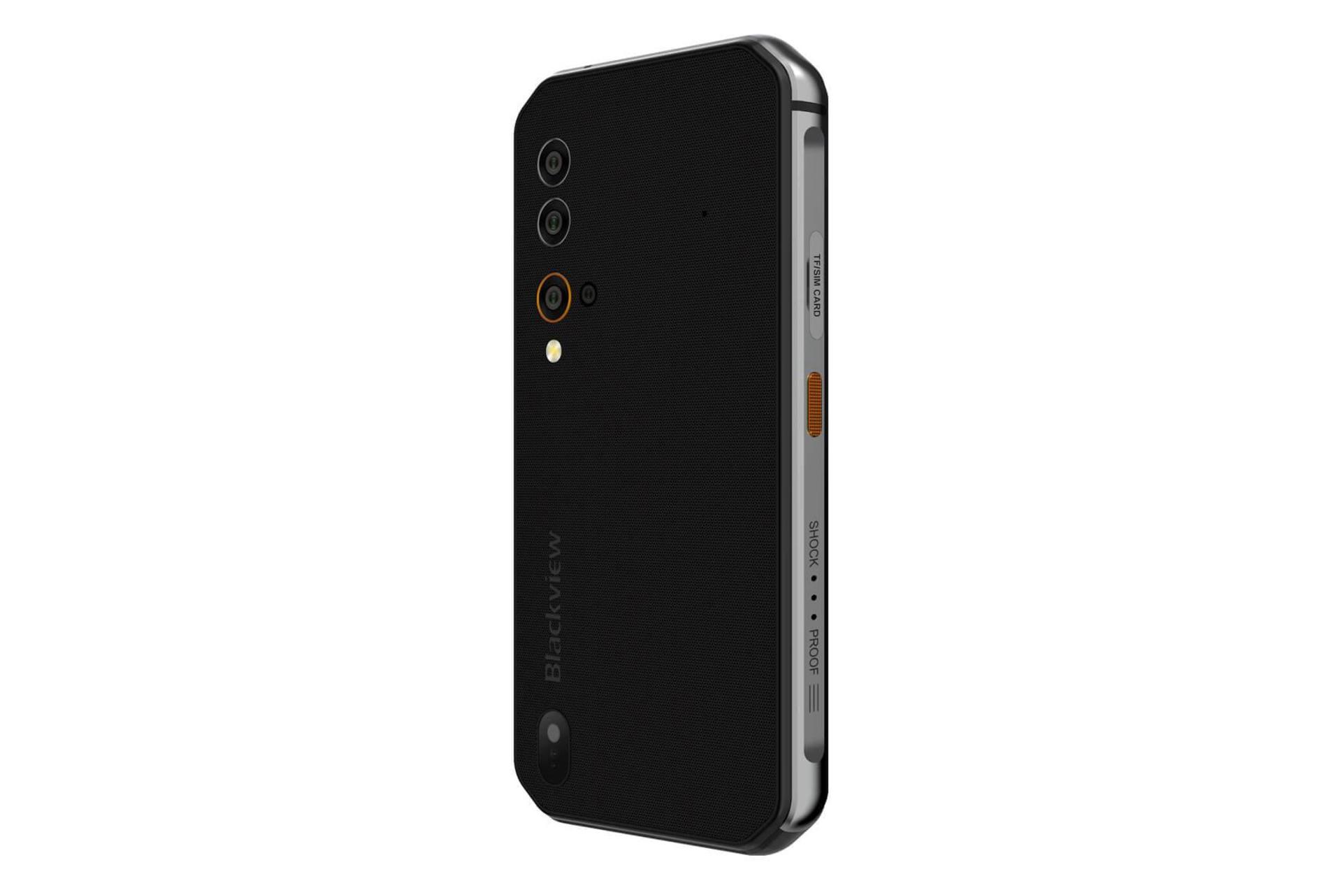 نمای جانبی گوشی موبایل بلک ویو Blackview BV9900E مشکی